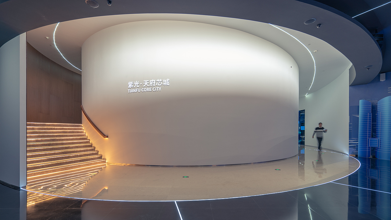 成都紫光智慧之环展厅（图ZMjMyNDcyMDEy） - 环境/建筑摄影 - 站酷设计师i紅塵原创素材 - 站酷ZCOOL