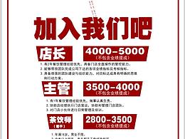 招聘海报