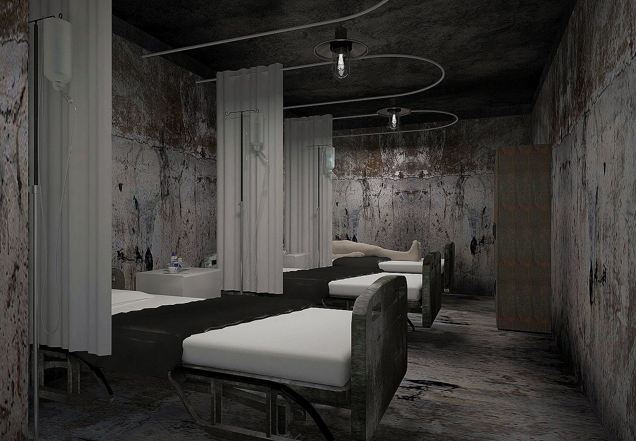 恐怖主题密室逃脱（图ZMjIwNjA0OTg4） - 家装设计 - 站酷设计师正月也是里儿原创素材 - 站酷ZCOOL