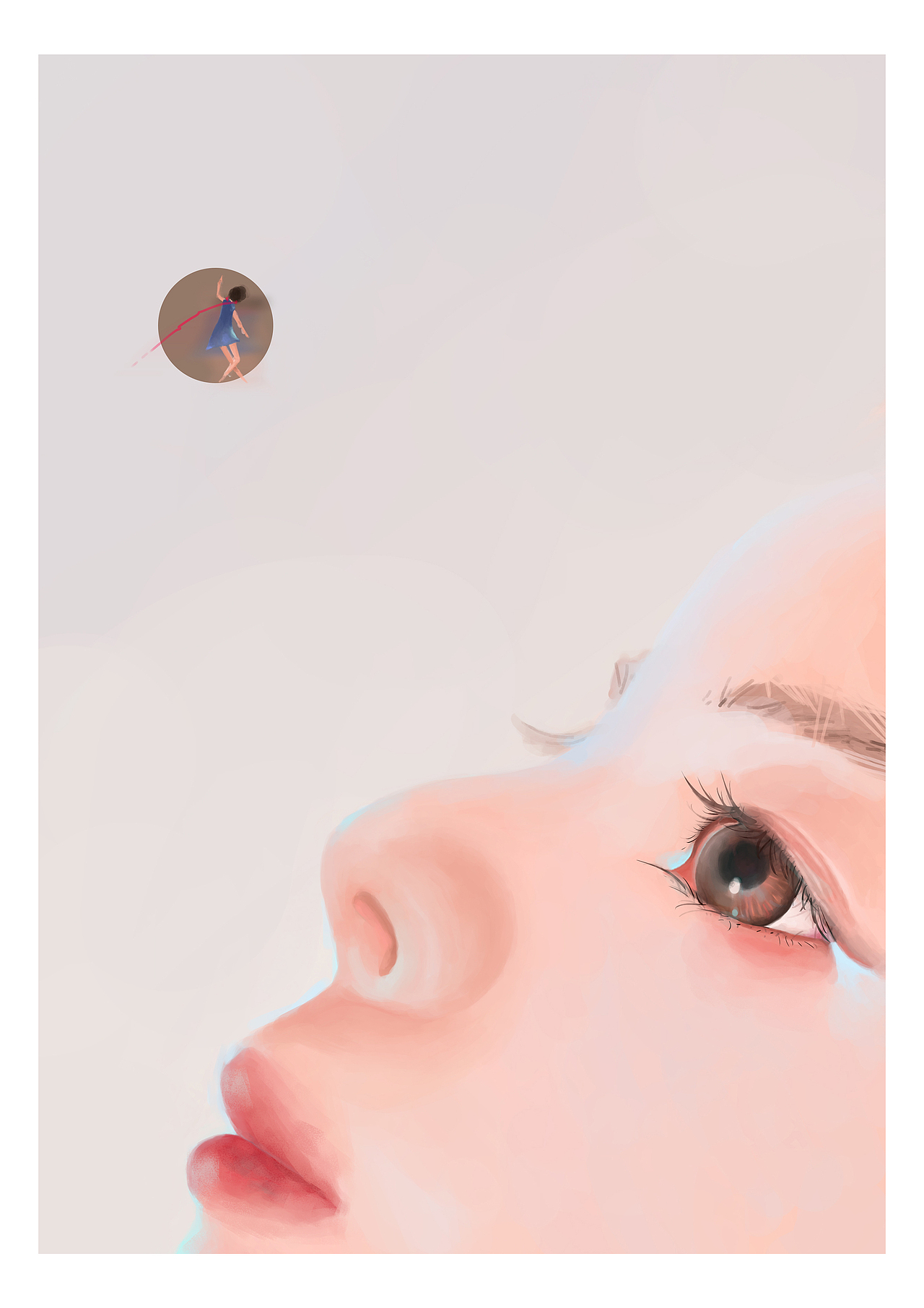 《Red tape》插画设计