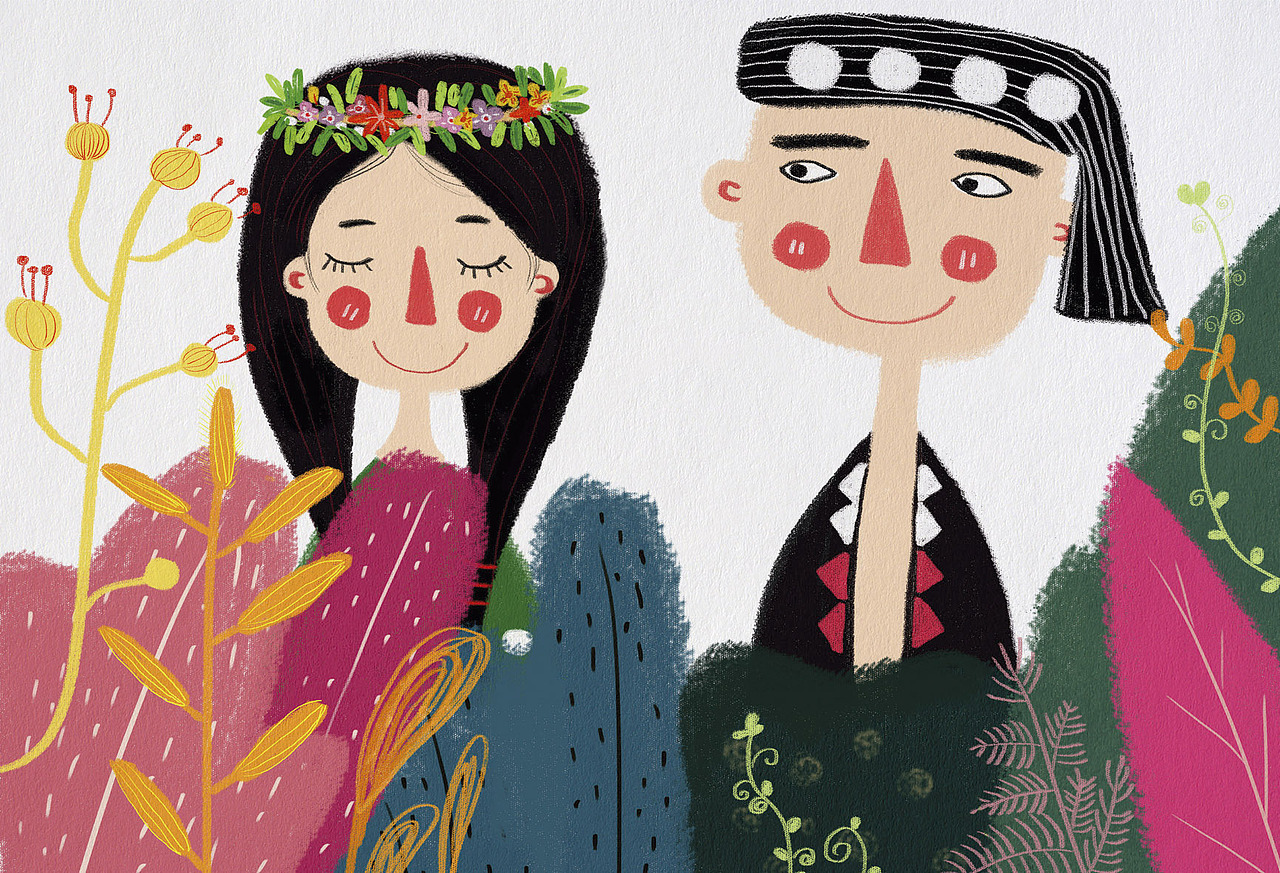 茜薇《传》插画设计#青春答卷2016#（图ZNTE0NDIzNjA=） - 儿童插画 - 站酷设计师茜薇原创素材 - 站酷ZCOOL