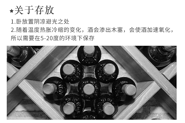 澳洲进口西拉葡萄酒红酒电商网页设计红酒详情页