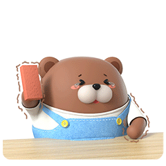 帕比熊萌贱表情