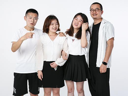 团队照纪念照 全家福