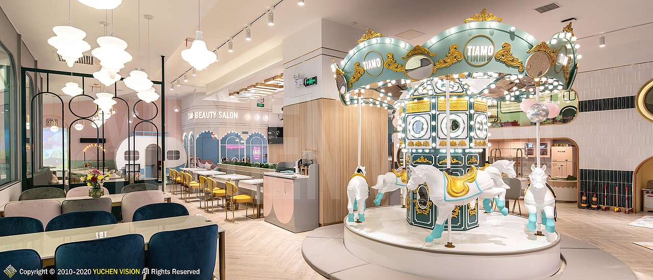 羽尘建筑摄影丨TIAMO亲子餐厅