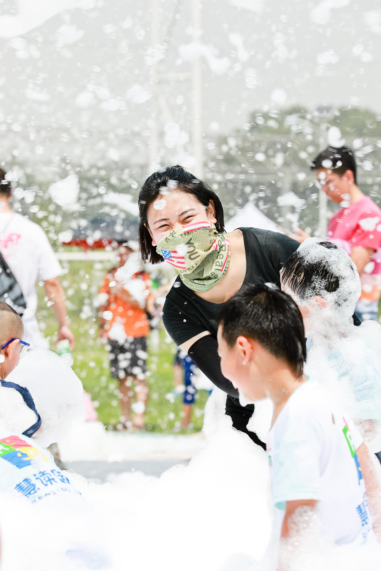 bubble run(泡泡跑),源自美国,被称"地球上最开心的路跑",并迅速风靡