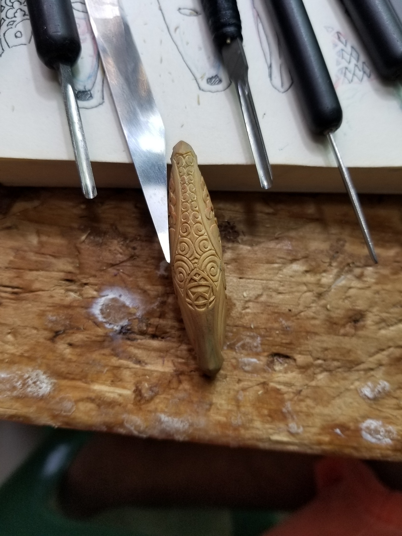 双鱼座木雕首饰（图ZMTczMzAyOTg0） - 首饰设计 - 站酷设计师观于德加的画原创素材 - 站酷ZCOOL