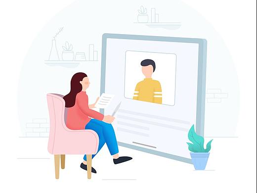 引导页（个人主页-ZNDM1MjAxNzY=） - 闪屏/壁纸 - 站酷设计师悠着点儿原创素材 - 站酷ZCOOL