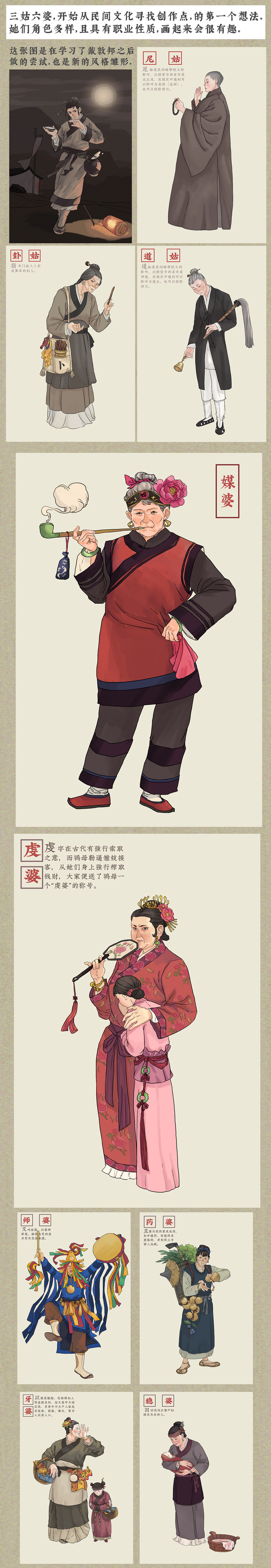 芸芸众生-2020总结-古风图汇总(图ZMjM4MTc0MzM2) - 概念设定 - 站酷设计师糊涂散人原创素材 - 站酷ZCOOL