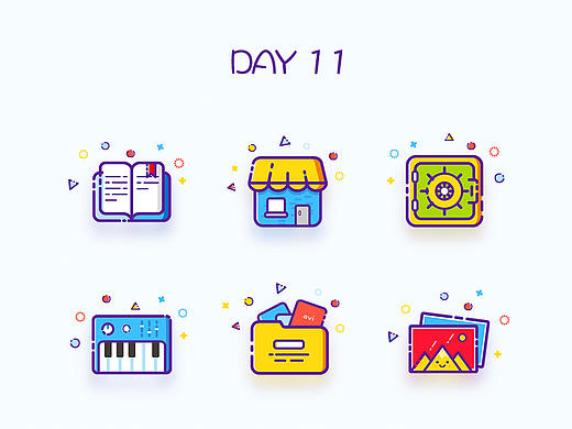 2018年1月图标打卡