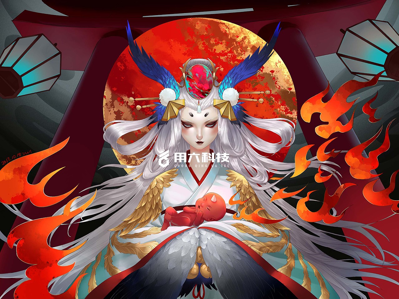 同人-阴阳师-姑获鸟