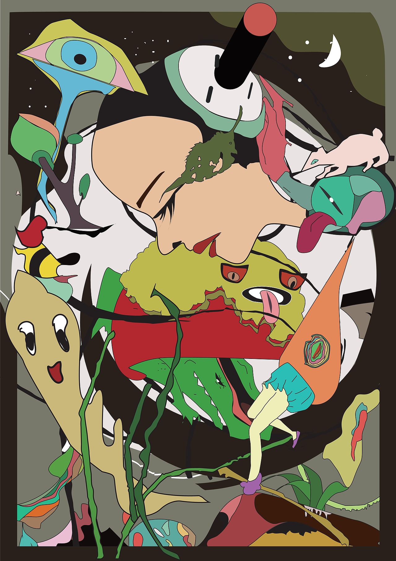 夢里的天馬行空（圖ZMTM1MjYwMjgw） - 創(chuàng)作習作 - 站酷設計師胖大澄原創(chuàng)素材 - 站酷ZCOOL