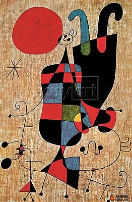 米罗-西班牙-超现实主义画家（图ZMTcxMjI0NTky） - 商业插画 - 站酷设计师张先宗原创素材 - 站酷ZCOOL