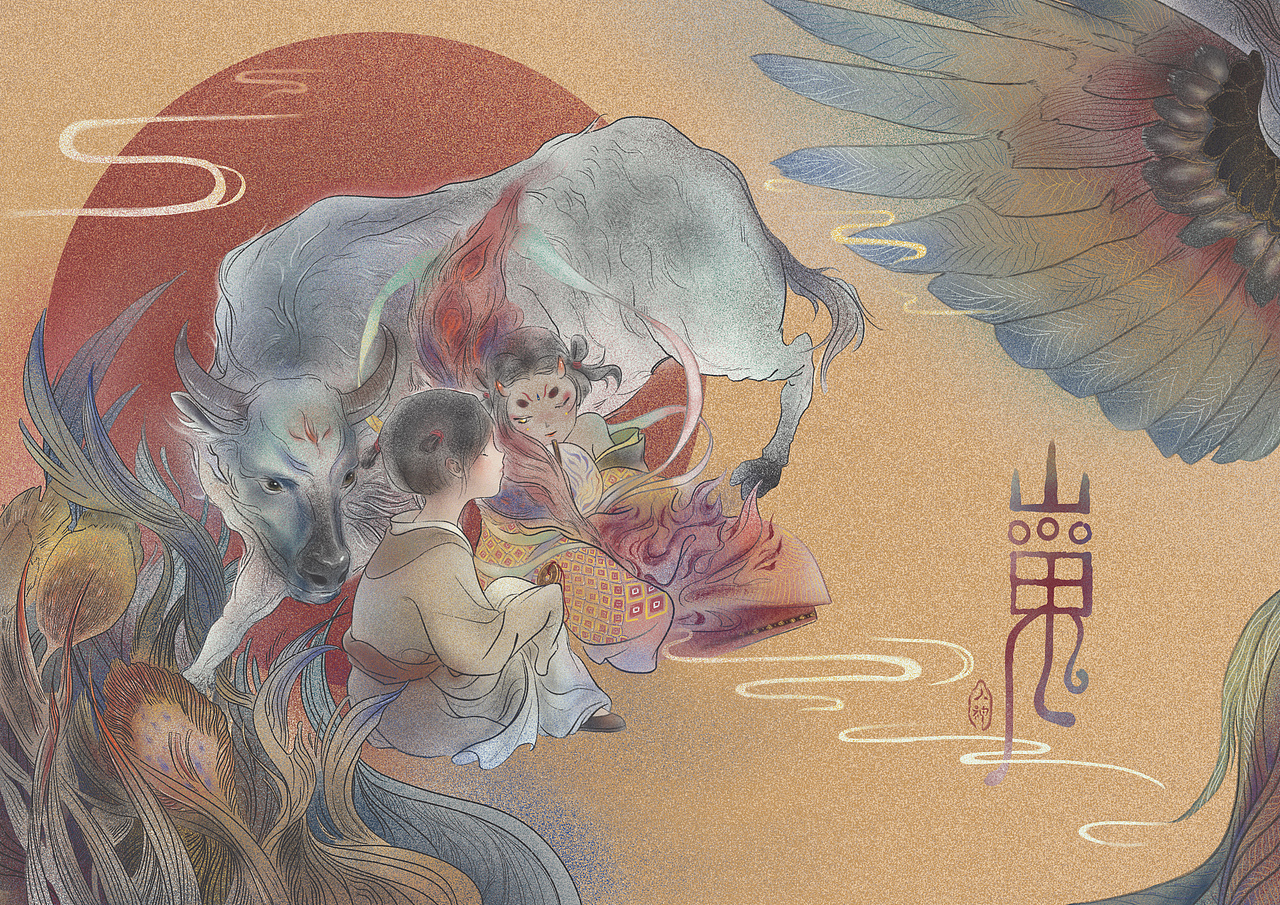 oppo主题设计大赛 - 《山神 - 人神》