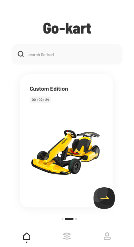 Go-kart App交互动效（图ZMjY2NzYxNjg4） - APP界面 - 站酷设计师abcdse原创素材 - 站酷ZCOOL
