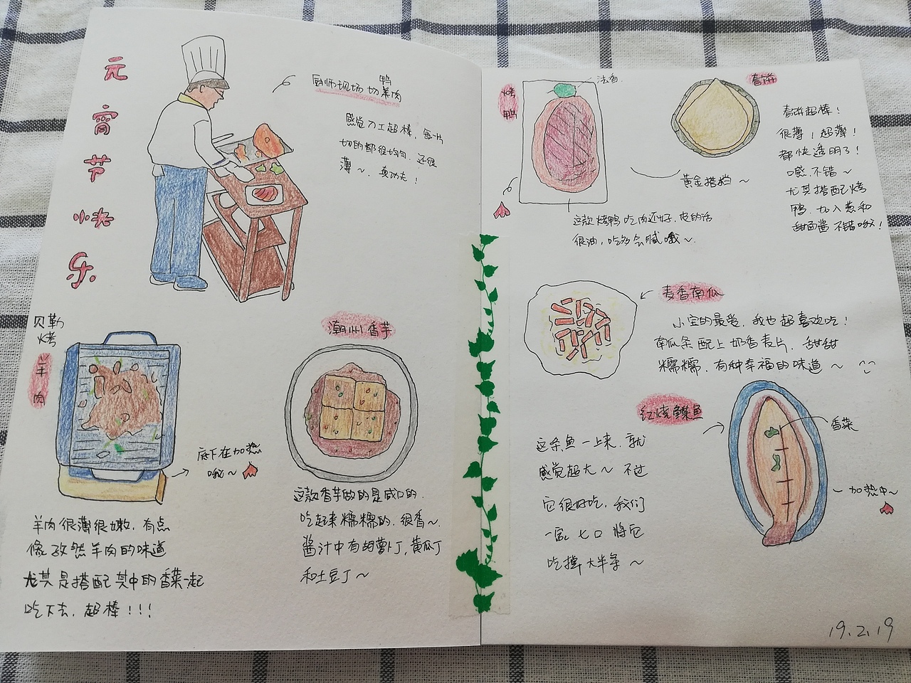 我的美食手帐~（图ZMTQ5MzM2MDEy） - 新锐潮流插画 - 站酷设计师陶陶绘生活原创素材 - 站酷ZCOOL