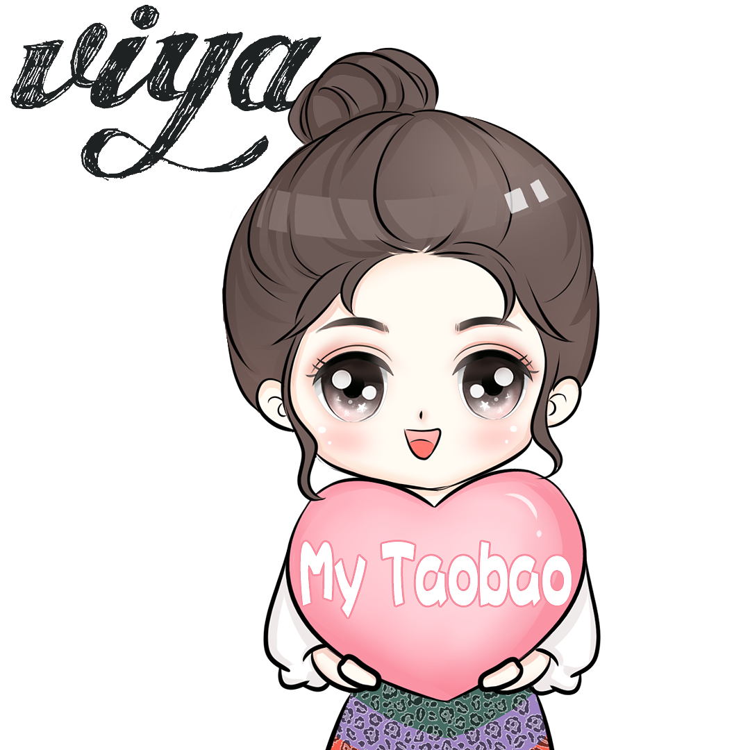 这是根据薇娅人物原型原创的五个q版卡通形象,2019.12.