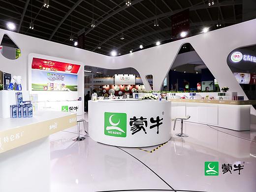 第二十届中国零售业博览会 蒙牛展位