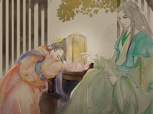 古風(fēng)插畫練習(xí)（個(gè)人主頁-ZMzc0NzY5MjQ=） - 藝術(shù)插畫 - 站酷設(shè)計(jì)師張張佐偉原創(chuàng)素材 - 站酷ZCOOL