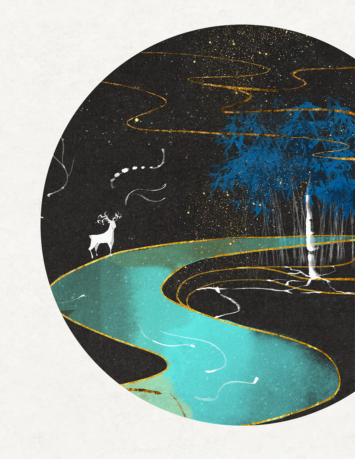 虫师同人（图ZMTgzMjY5MzQ0） - 艺术插画 - 站酷设计师三金阿布原创素材 - 站酷ZCOOL