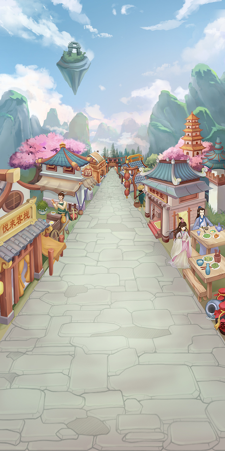 巧乐滋H5游戏小场景（图ZMjYzODI4NzM2） - 商业插画 - 站酷设计师美猪原创素材 - 站酷ZCOOL