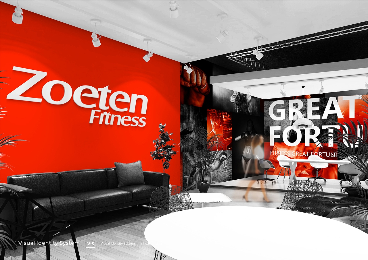 ZOETEN纵腾健身品牌VIS识别系统设计-因心设计