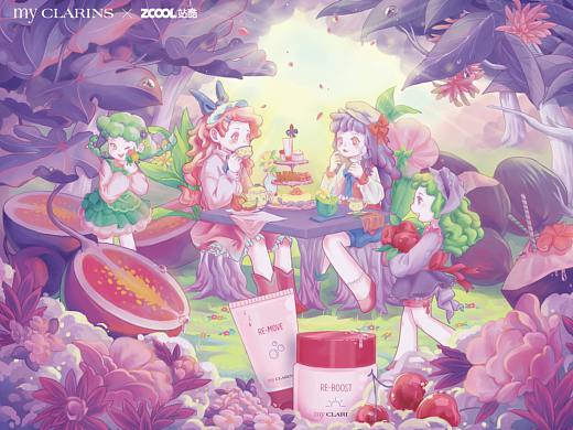 #my CLARINS寻找天然好食肌#晨曦