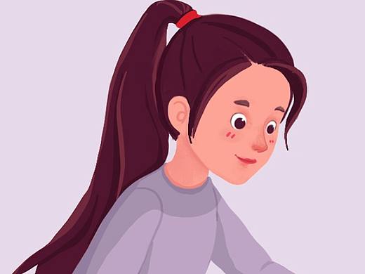 儿童插画 人物绘制过程