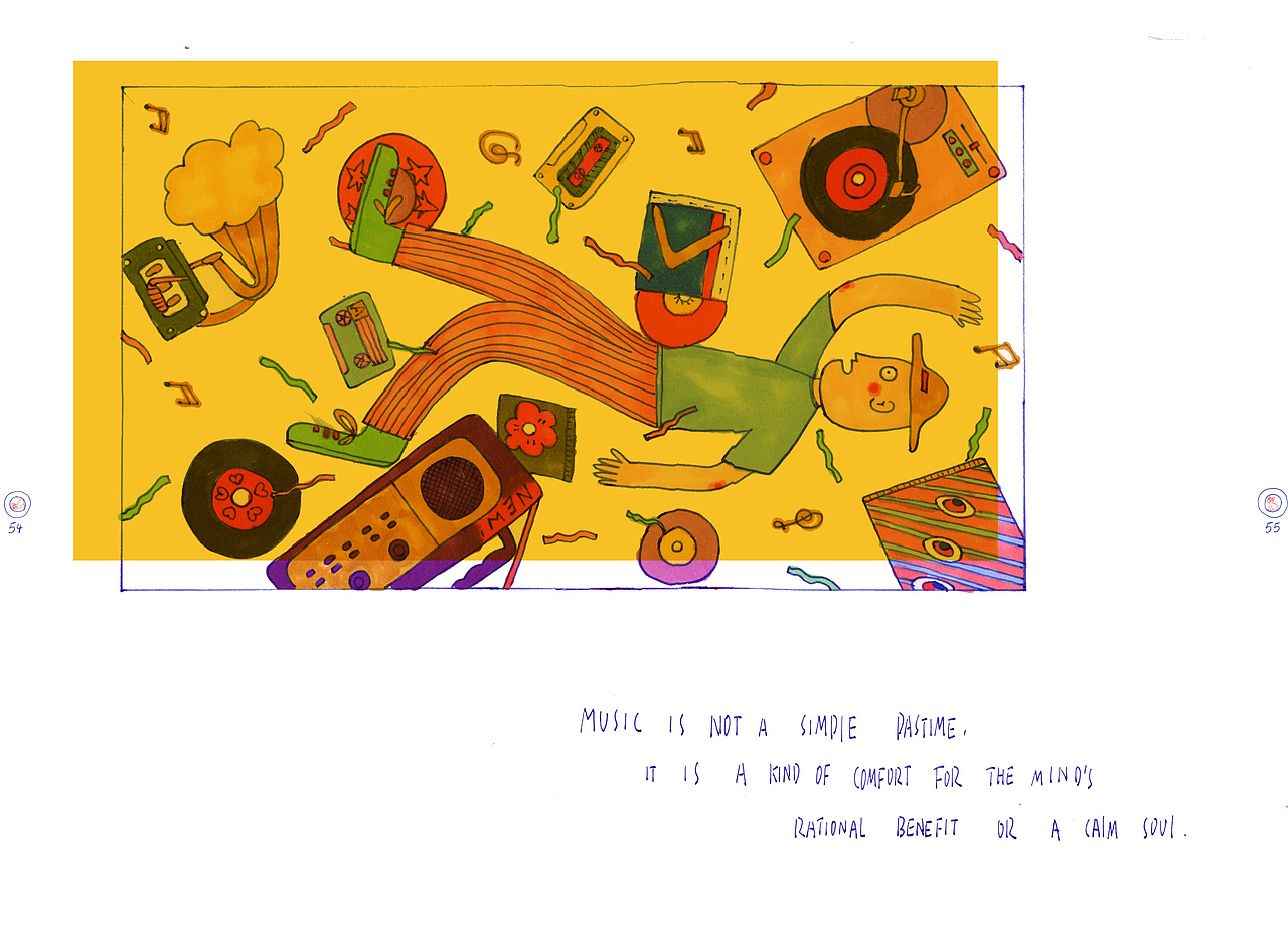 毕业设计 绘本《Daily》 下