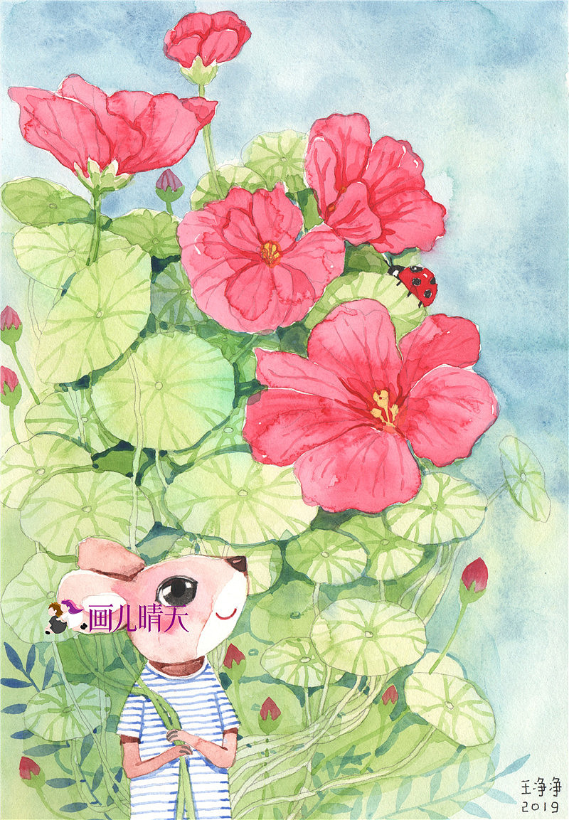 鼠年插画-26幅鼠年生肖年画-鼠年儿童插画作品（图ZMTgxOTg5Nzg4） - 儿童插画 - 站酷设计师画儿晴天原创素材 - 站酷ZCOOL