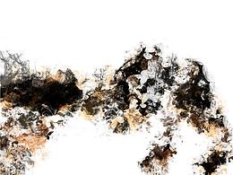 现代装饰画 抽象画 水墨画