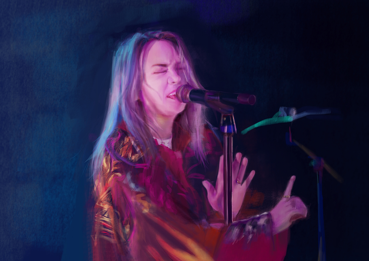 照着照片画滴碧莉