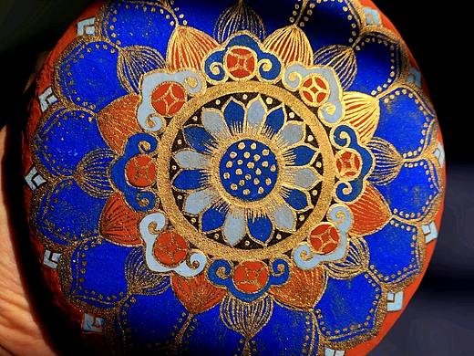 好運(yùn)蓮蓮～八方來財(cái)（個(gè)人主頁-ZNjcwMDAxMDA=） - 繪畫 - 站酷設(shè)計(jì)師啟偉巖彩原創(chuàng)素材 - 站酷ZCOOL