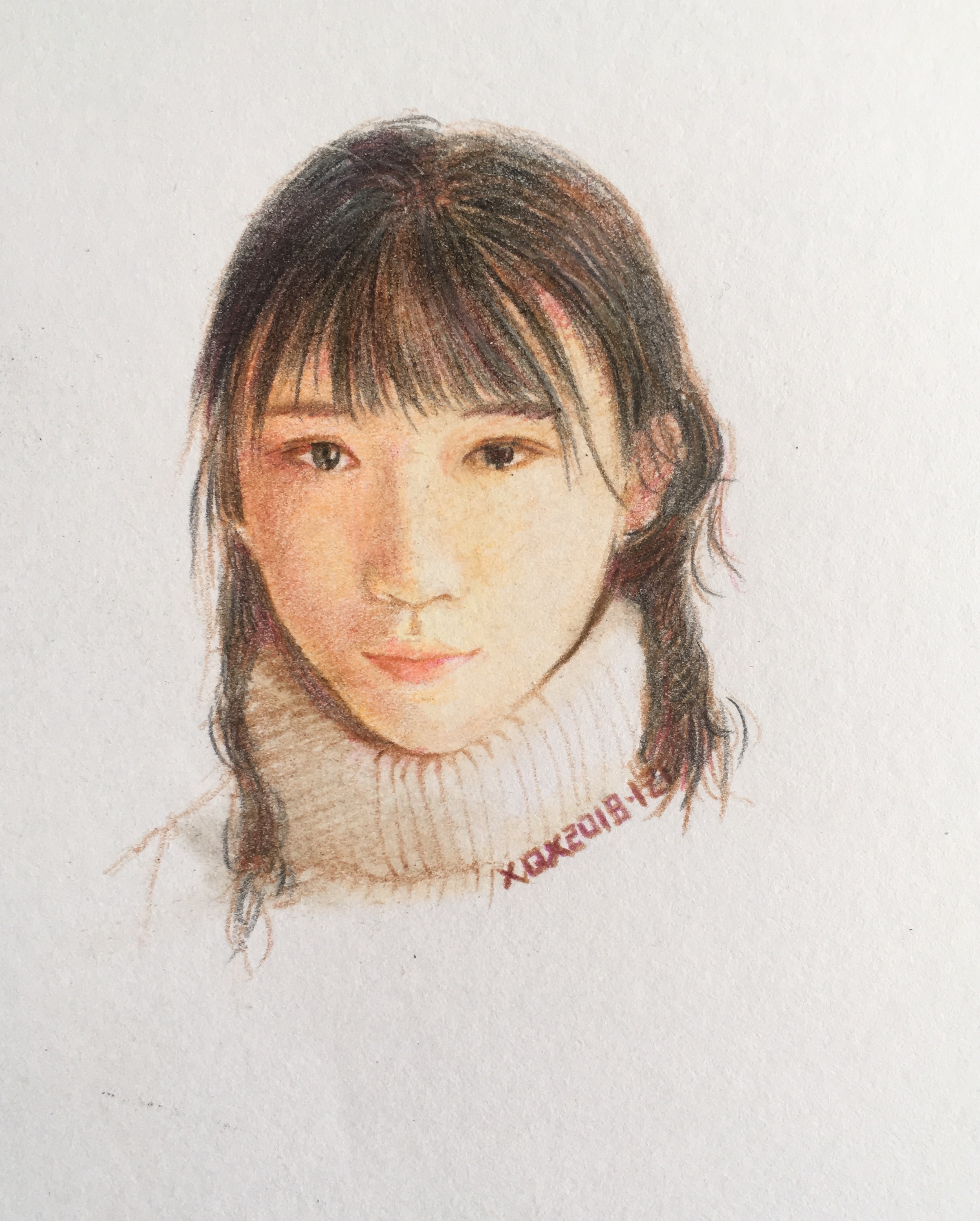 彩铅速写练习.