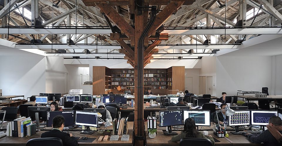 郑州专业办公室装修——办公室装修改造案例（图ZMjAxNzIwMzE2） - 家装设计 - 站酷设计师郑州培训机构装修原创素材 - 站酷ZCOOL