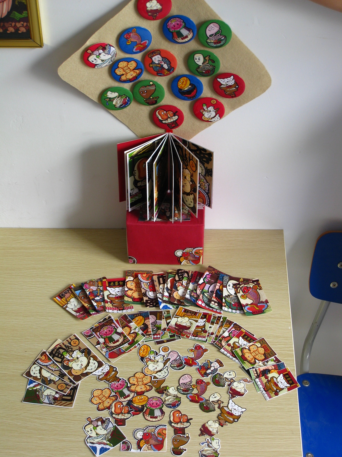 中原饮食文化插画后期制作（图ZMjI4ODgzNjg=） - 艺术插画 - 站酷设计师七瑶瑶原创素材 - 站酷ZCOOL