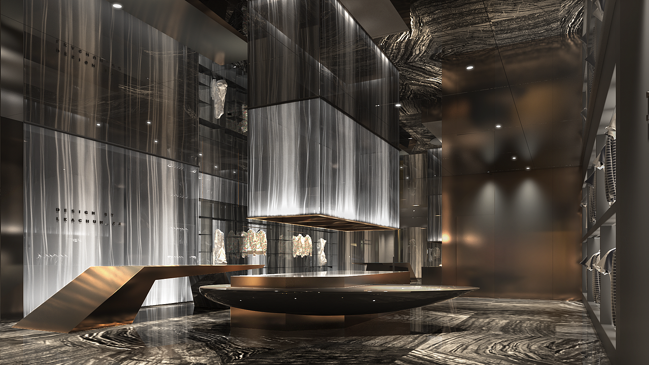 潮牌服装空间 / 不息（图ZMjM5MjQzMjY0） - 家装设计 - 站酷设计师卓美设计原创素材 - 站酷ZCOOL