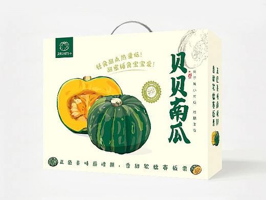小香薯贝贝南瓜礼盒装设计