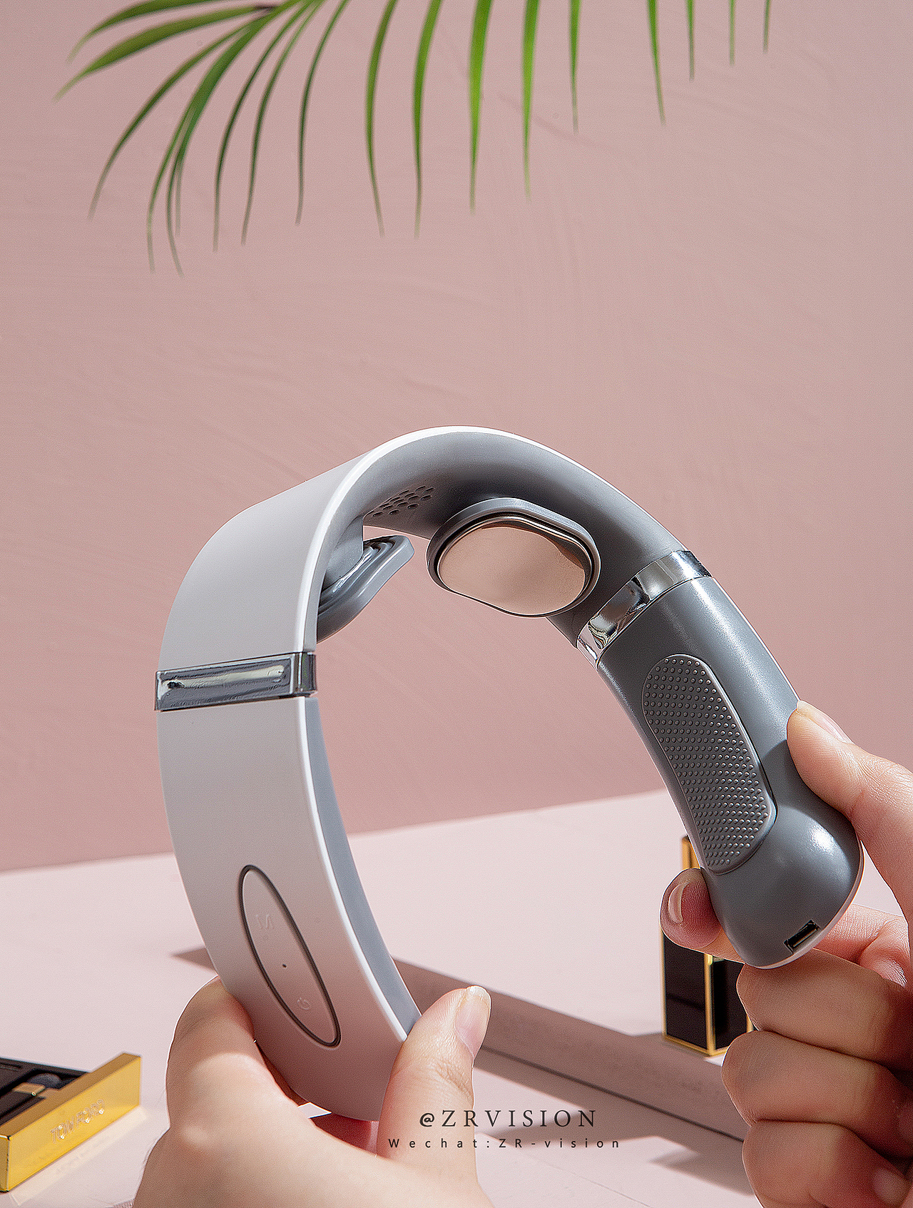 颈椎按摩器颈部按摩仪多功能脖子电动按摩理疗热敷神器