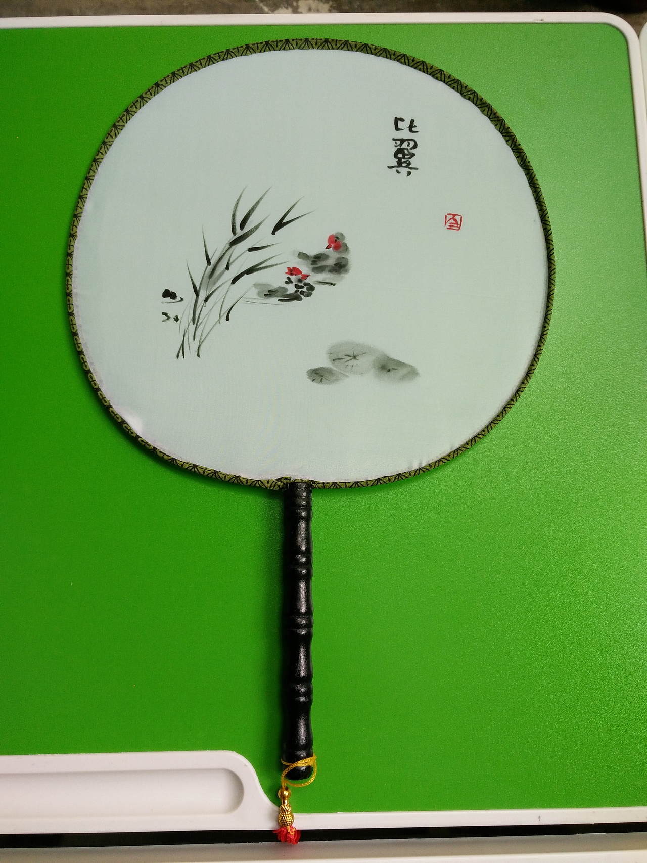 手绘扇子