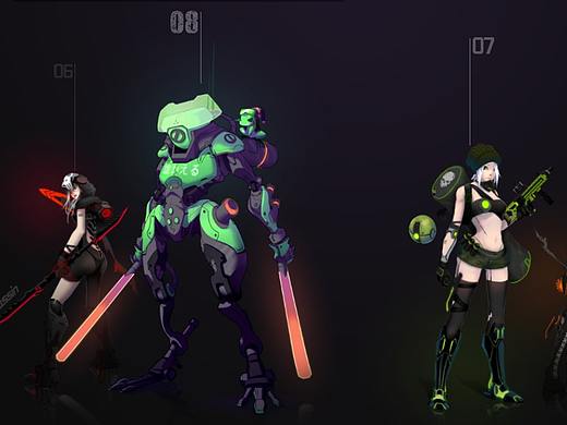 失落兵团-光明行动（个人主页-ZMjc1ODcwNTY=） - 概念设定 - 站酷设计师Gein原创素材 - 站酷ZCOOL