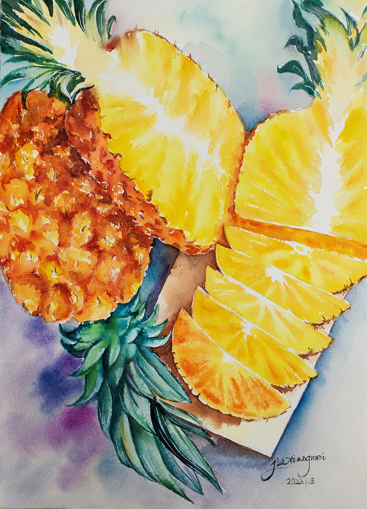 水果系列（图ZMjUzNDEzOTg4） - 绘画 - 站酷设计师Z02176061原创素材 - 站酷ZCOOL