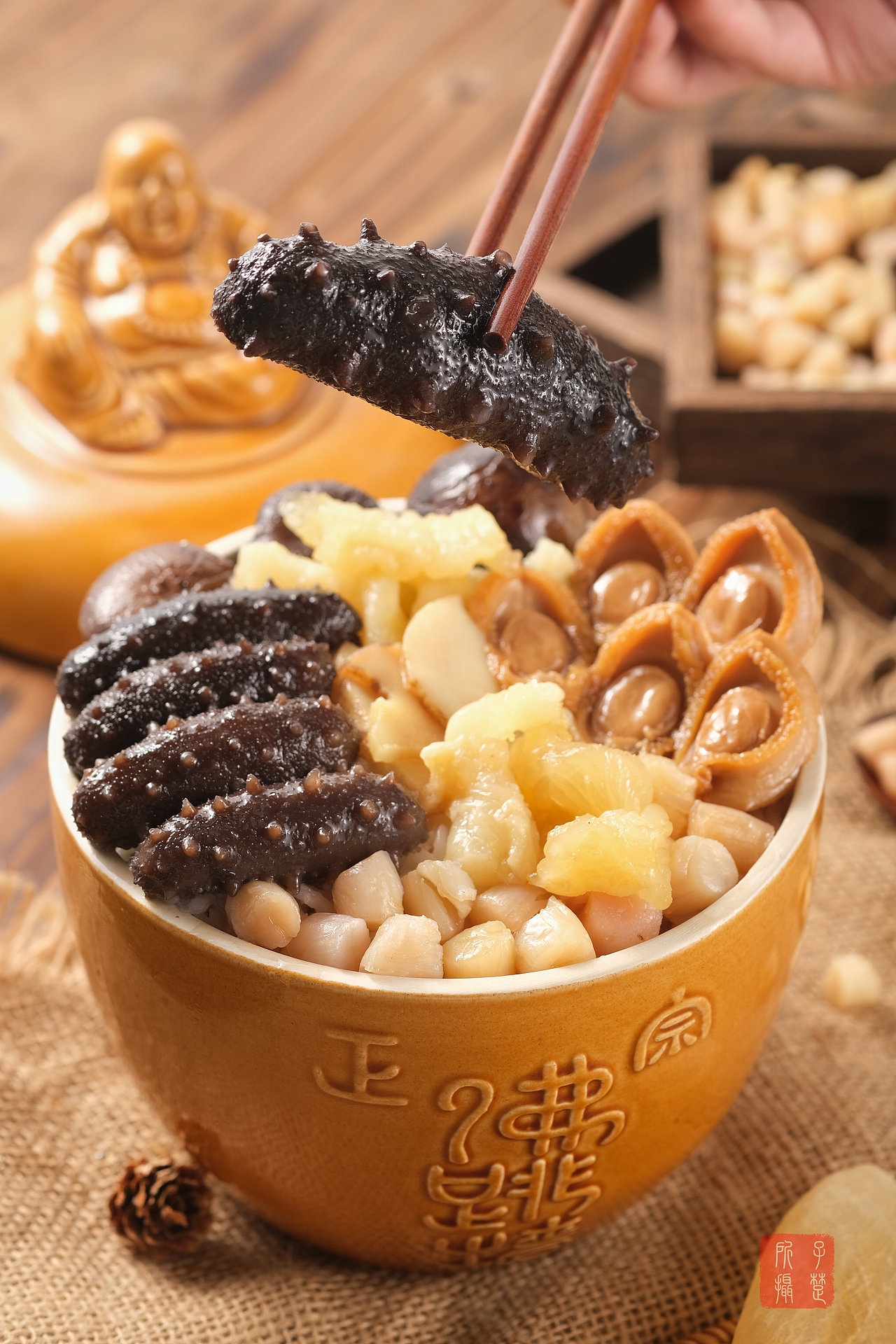 电商佛跳墙拍摄