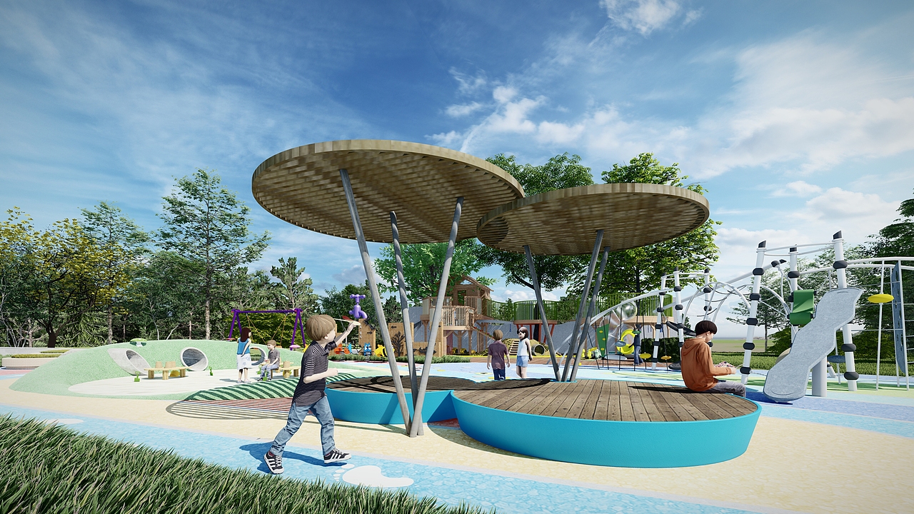 儿童活动区景观设计