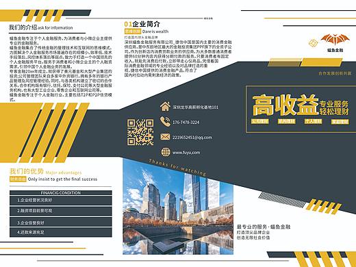 三折页(金融无文案)