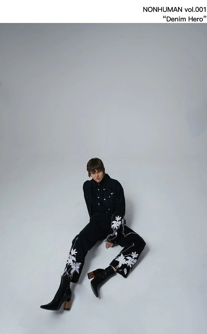 盛装视觉 | NONHUMAN-vol.001 “Denim Hero”（图ZMjIyNTgyNzUy） - 时尚/艺术摄影 - 站酷设计师盛装视觉原创素材 - 站酷ZCOOL