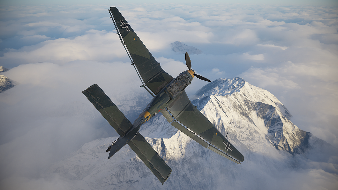 ju87斯图卡b2型俯冲轰炸机