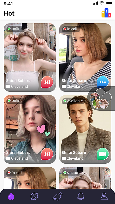 海外直播（图ZMjQ0Nzg4Nzg0） - APP界面 - 站酷设计师Z46718792原创素材 - 站酷ZCOOL