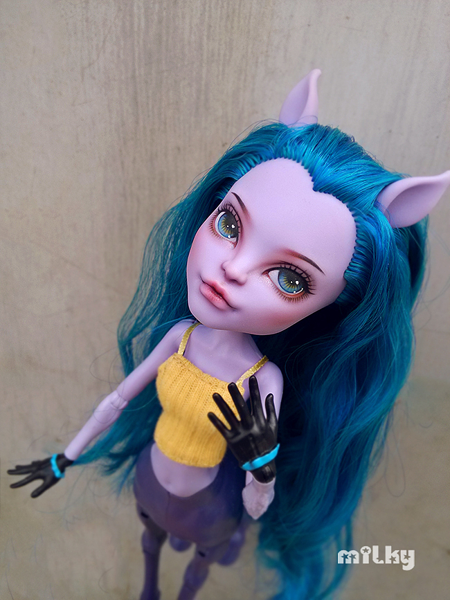 2015 Monster High 怪物高中娃娃 妆图（图ZMzg5MDc3NzY=） - 工艺品设计 - 站酷设计师米可mk原创素材 - 站酷ZCOOL