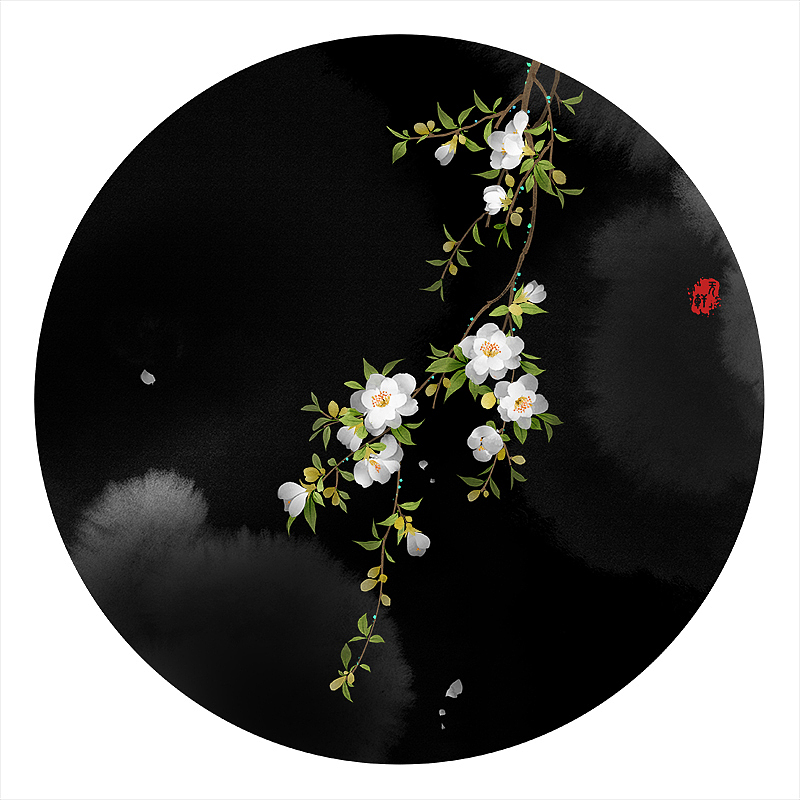 莳花。二十（图ZOTMyNzY4NDQ=） - 创作习作 - 站酷设计师无轩花莳记原创素材 - 站酷ZCOOL
